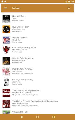 Country Music RADIO & Podcasts screenshot 10