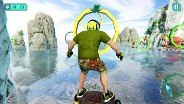 JetPack FlyBoard- Water Race screenshot 2