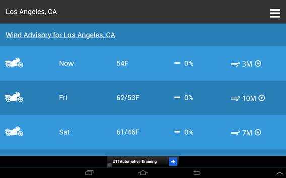 Moto Météo screenshot 5