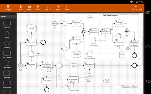 Flowdia Diagrams Lite screenshot 1