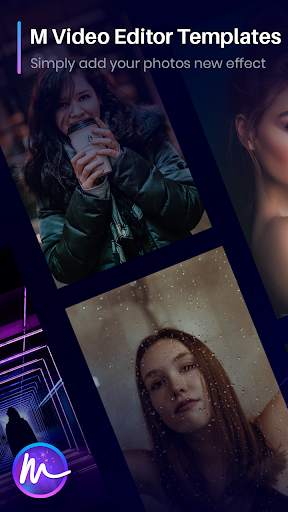 M Editor : Magic Effect & Lyrical Video Maker screenshot 1