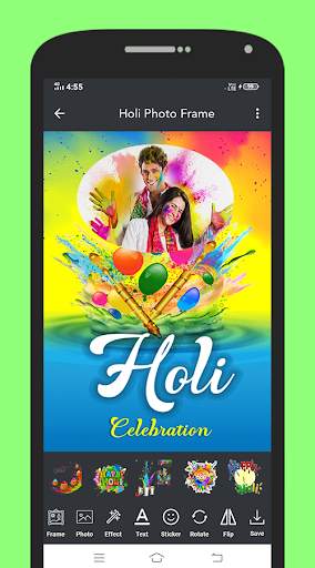 Holi Photo Frame screenshot 4