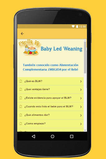 Papillas para bebés screenshot 5