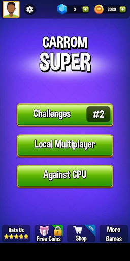 Carrom Super screenshot 1