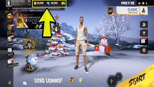 Garena Free Diamonds - Fire Guide for Free 2020 screenshot 1