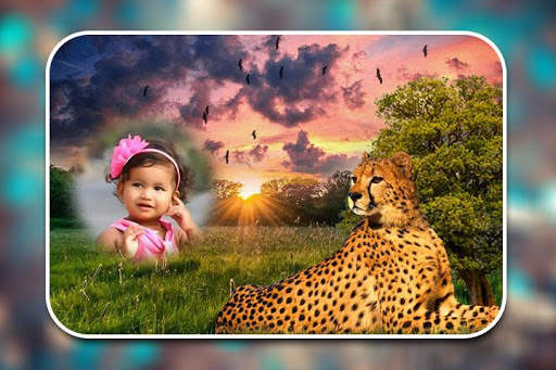 Wild Animal Photo Frames 1 تصوير الشاشة