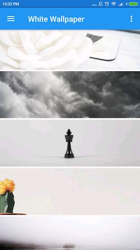 White Wallpaper screenshot 2