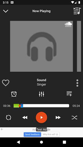 Music online screenshot 2