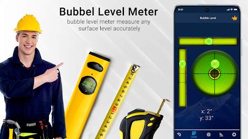 Inclinometer & Bubbel Level screenshot 2