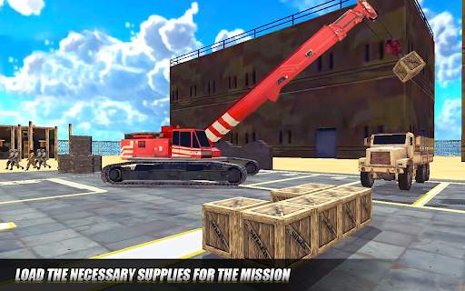 Army truck driving simulator screenshot 3