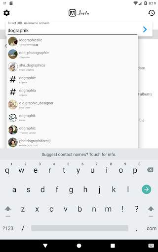 Multiple pictures & video Downloader for Instagram screenshot 9