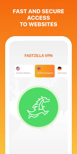 Fastzilla Unlimited VPN & Proxy screenshot 1