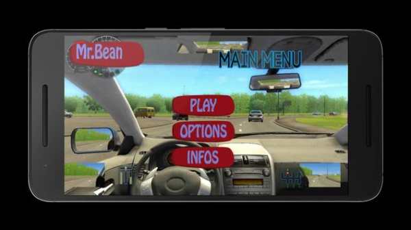 Car MrBean Driving screenshot 2