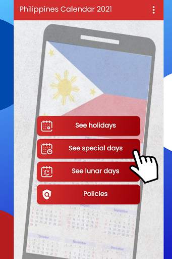 Philippines calendar 2021 for mobile free screenshot 4