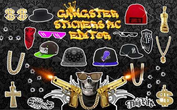 Gangster Stickers Pic Editing screenshot 8