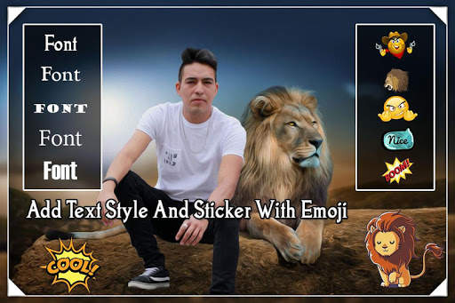 Animal Photo Frame : Photo Cut out Editor screenshot 4