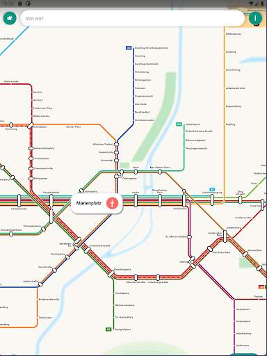 U-Bahn München MVG Karte screenshot 18