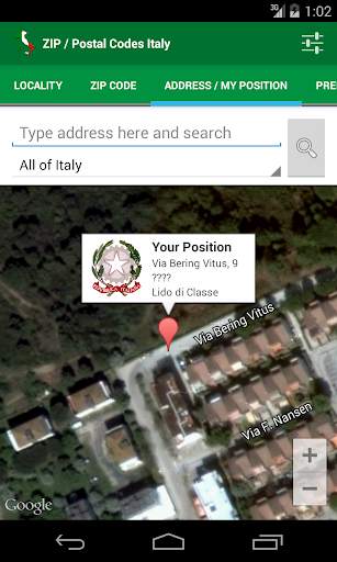 ZIP / Postal Codes Italy screenshot 3
