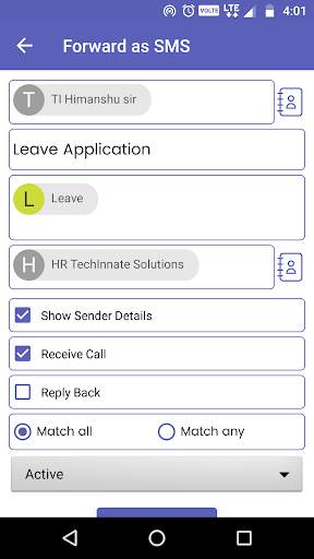 SMS Forwarder: Messages   More скриншот 4