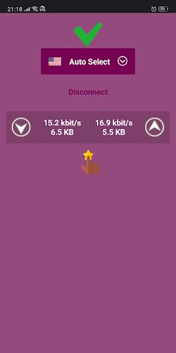 Unlimited Fast VPN screenshot 2