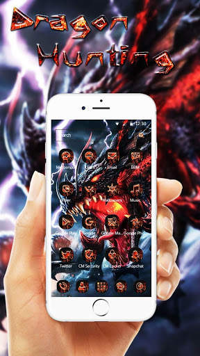 Dragon Roar Lightning Theme screenshot 2