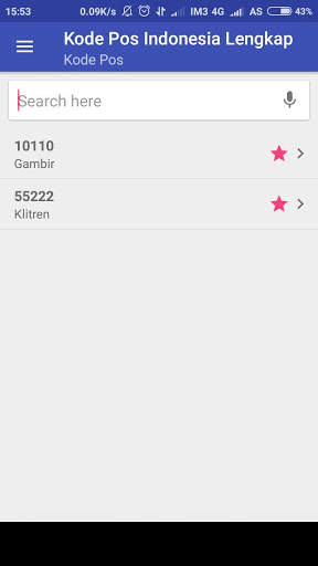 Kode Pos Indonesia Lengkap screenshot 5