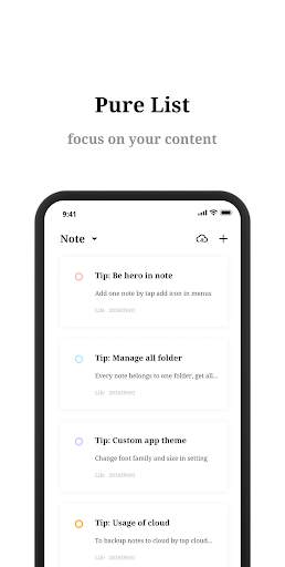 CardNote - A brief note app by flutter скриншот 1