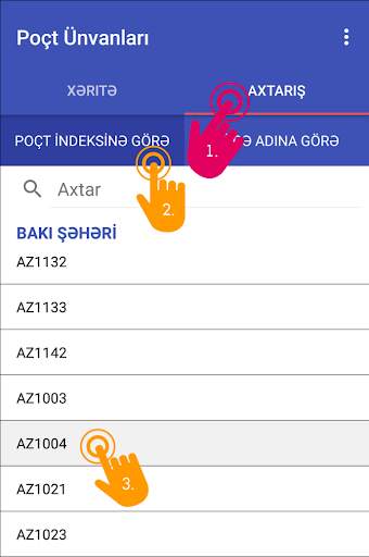 Poçt Ünvanları screenshot 3