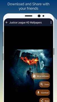 Justice League HD Wallpapers 4 تصوير الشاشة