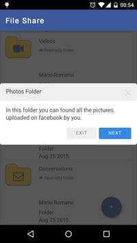 File Share for Facebook screenshot 4