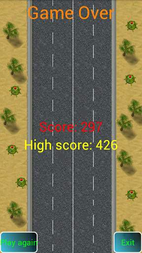 Crazy Car Racing screenshot 3