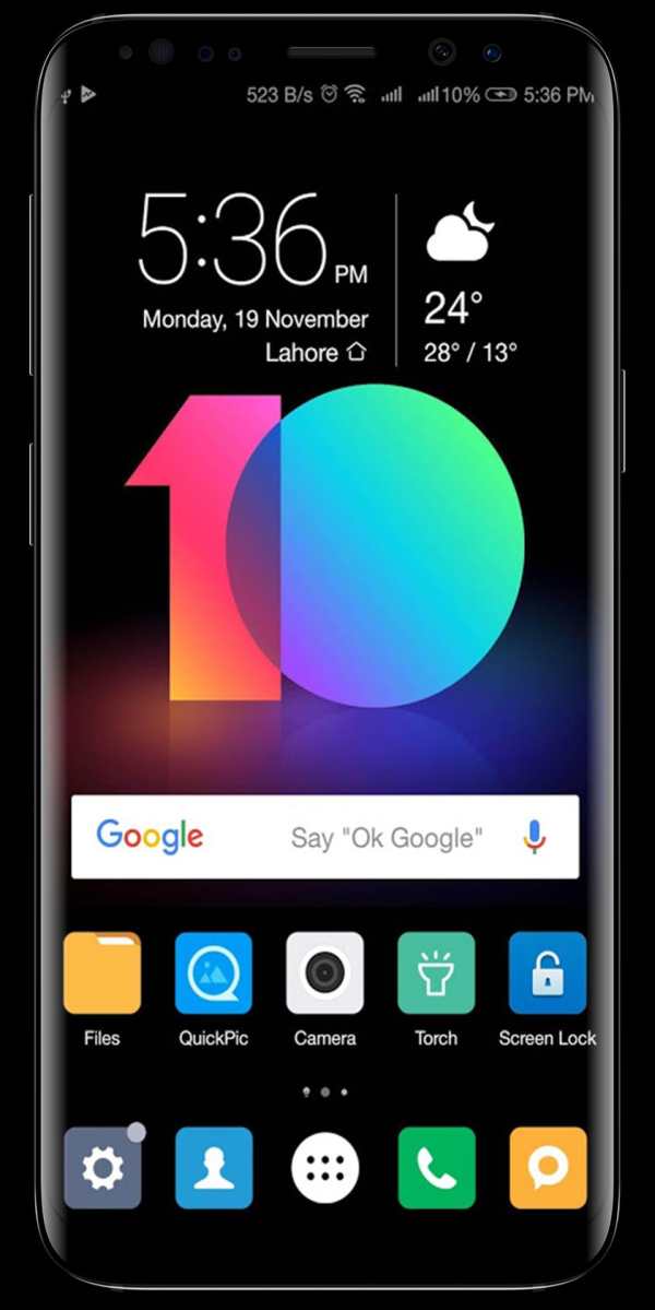 Mi-Ui 10 Grey Theme For Emui 5/8/9 screenshot 1