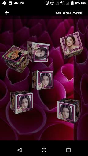 3D Photo Cube Live Wallpaper скриншот 11