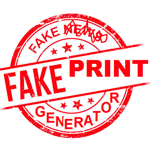 Fake Print Generator - For Social Networks icon
