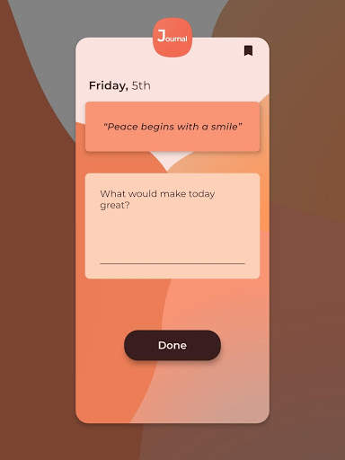 Journal screenshot 2
