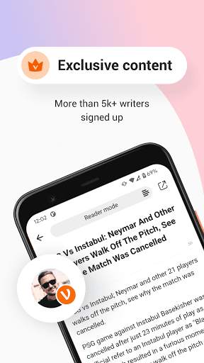 Opera News Lite - Less Data screenshot 4
