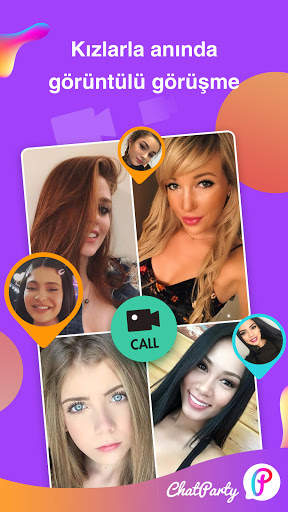 Chatparty-Görüntülü sohbet ve arkadaşlarla tanış screenshot 2