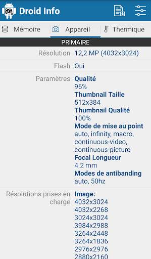 Droid Hardware Info screenshot 5