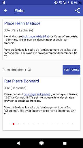 Rues de Paris स्क्रीनशॉट 2