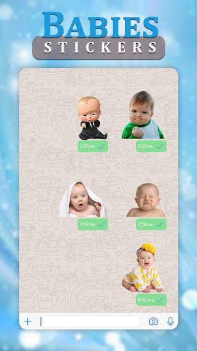 Babies Sticker for WhatsApp 👶 screenshot 6