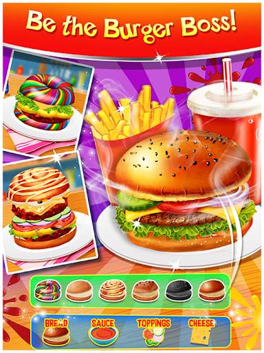 Happy Kids Meal - Burger Maker screenshot 8