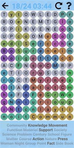 Snaking Word Search Puzzles screenshot 7