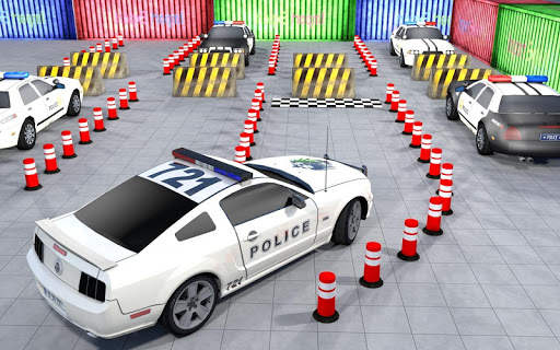 Police Car Parking - Cop games screenshot 1