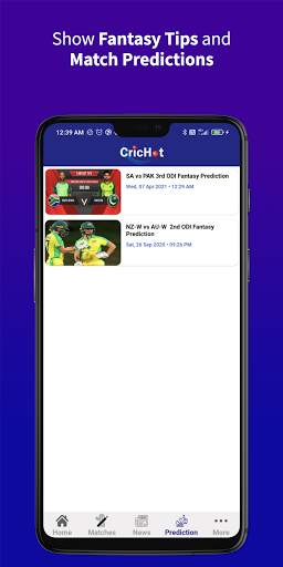 CricHot : Live Cricket Score & News screenshot 6