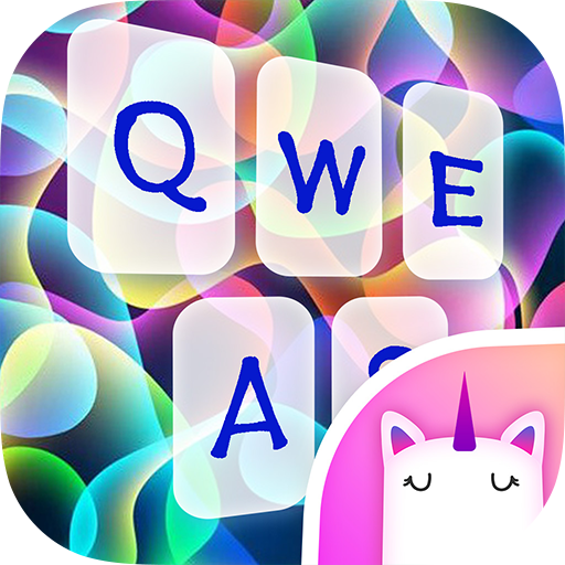 Cool Color Keyboard Theme for Girls icon