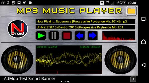 MP3 Music Player screenshot 2