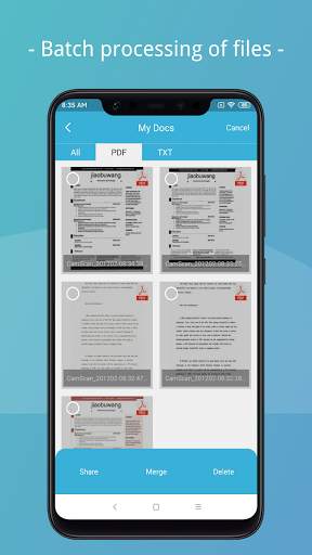 PDF Camera Scanner - Scan PDF & JPEG & Signature screenshot 5