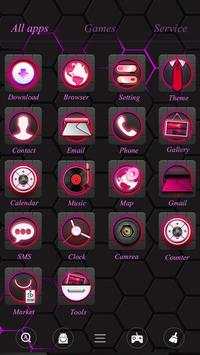 Purple Man GO Launcher Theme screenshot 2