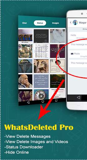 WhatsDeleted Pro -View Messages, Media & Status screenshot 1