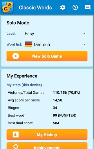 Classic Words auf Deutsch screenshot 5